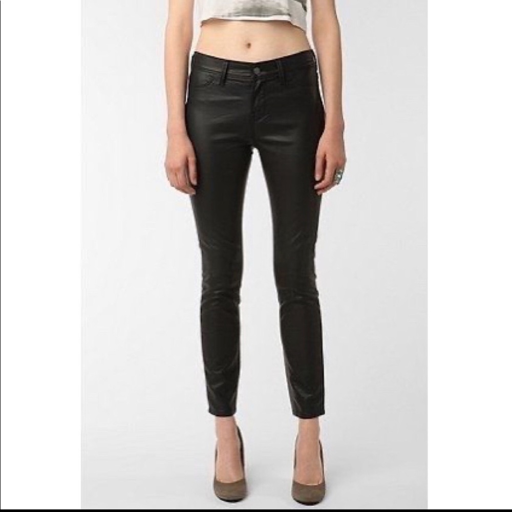 Sparkle & Fade Vegan Leather Pants